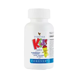 Forever Kids - Multivitamines naturelles pour enfants - Flacon de 120 comprimés