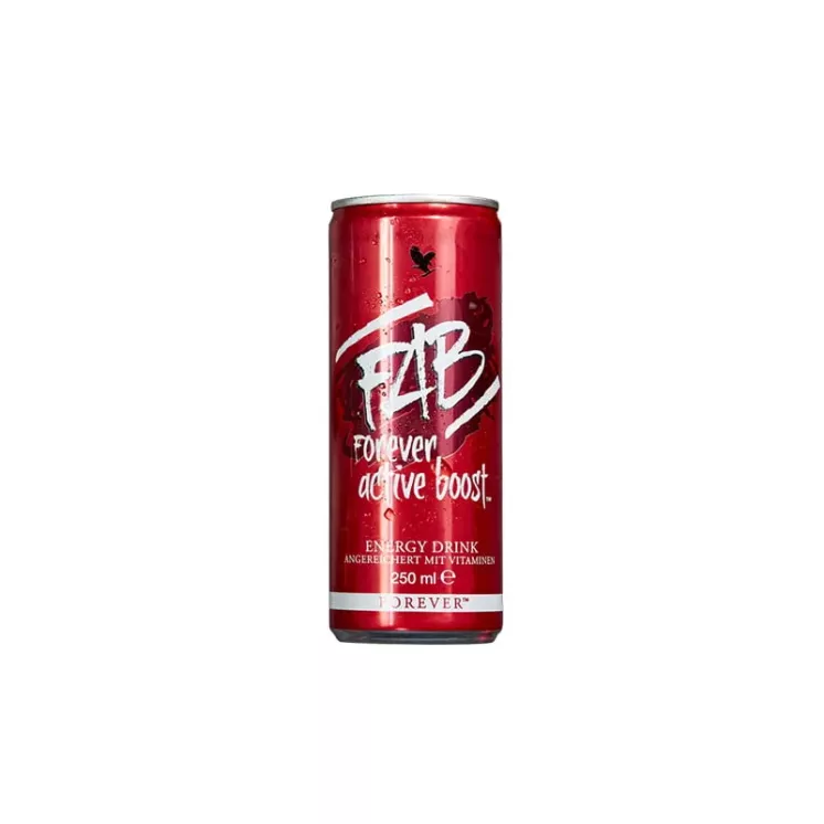 FAB Forever Active Boost boisson énergétique en canette